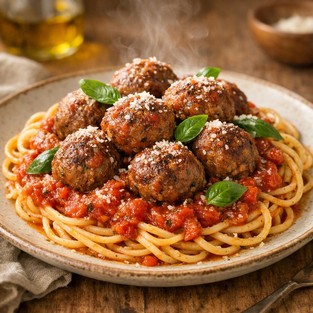 boulettes à la napolitaine