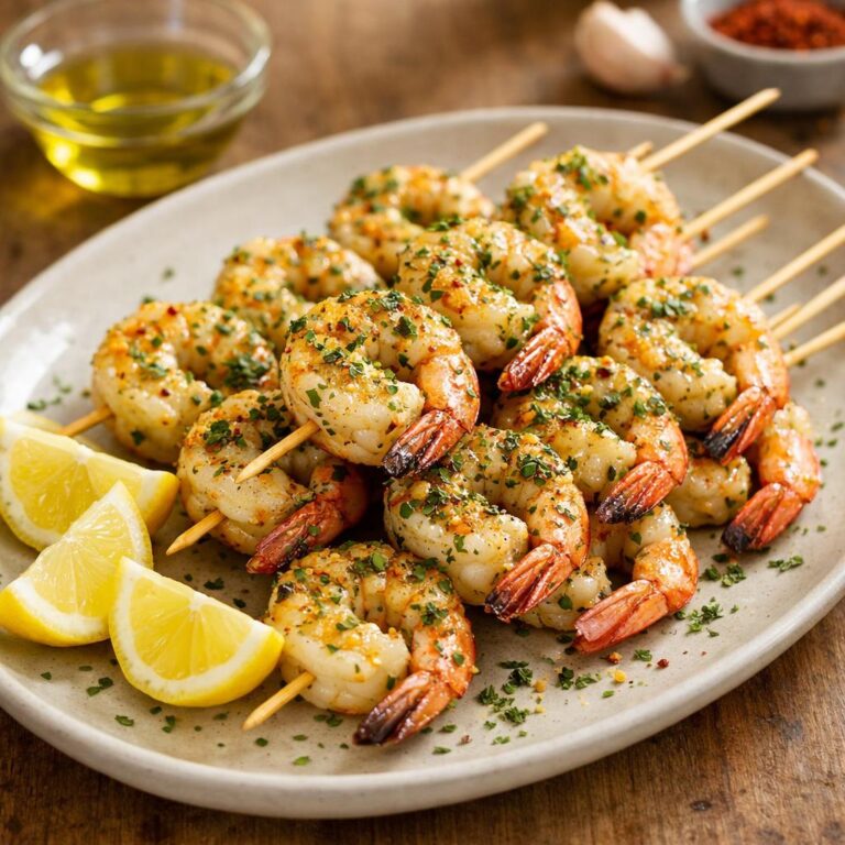 gambas marinées