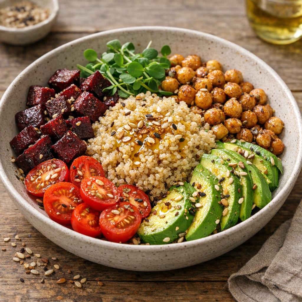 Buddha bowl quinoa