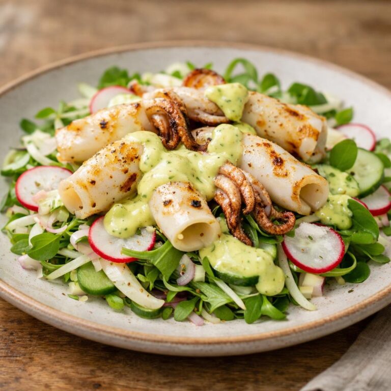 Calamars à la plancha béarnaise