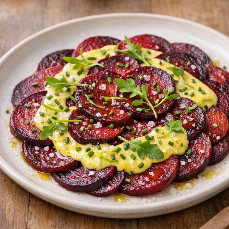 carpaccio betterave curry