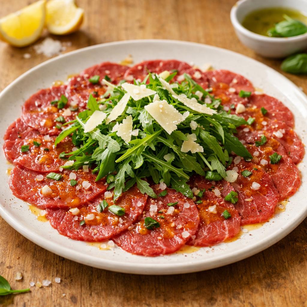 Carpaccio de bœuf Anasthésie