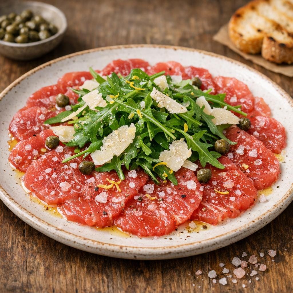 carpaccio de bœuf