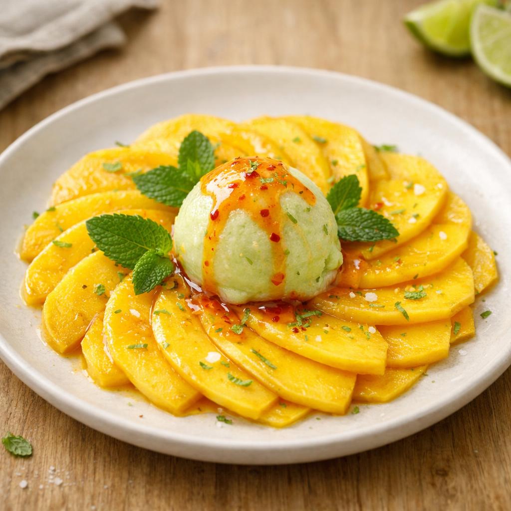 carpaccio de mangue