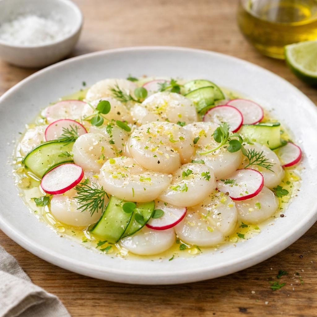 Carpaccio Saint-Jacques