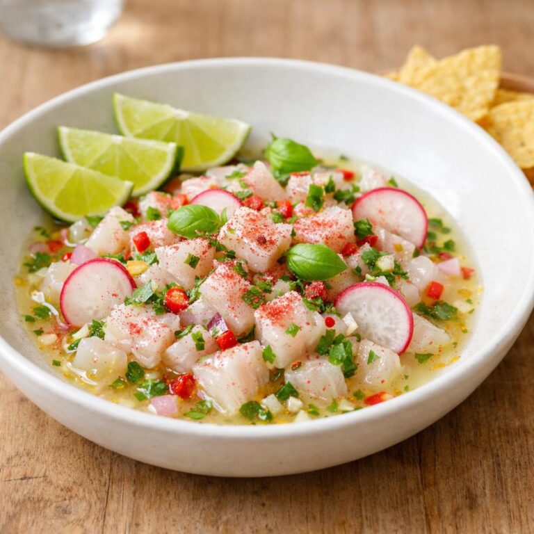 ceviche de daurade