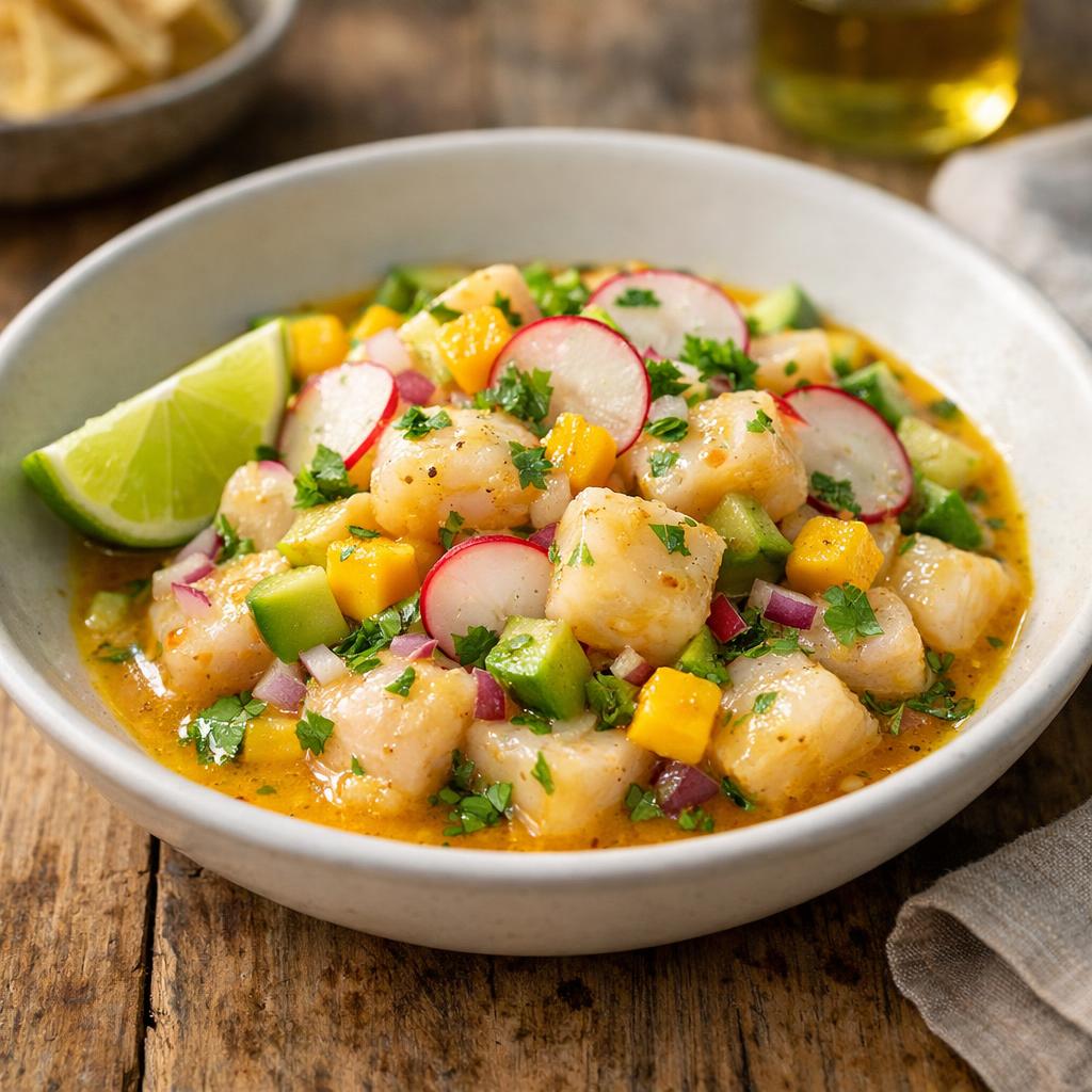 Ceviche loup Aji Machu Picchu