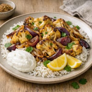 chou-fleur rôti Yassa