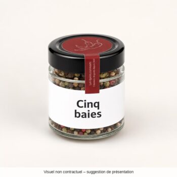 Cinq baies - 25G - BOCAL - Les Épices Curieuses