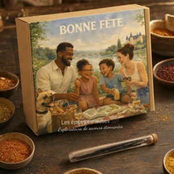 Coffret épices Fêtes des parents - Les Épices Curieuses