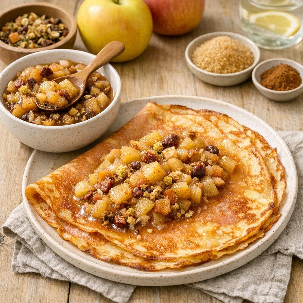 Compote à la tisane pour crêpes et pain perdu avec Tisane - Coucou les enfants