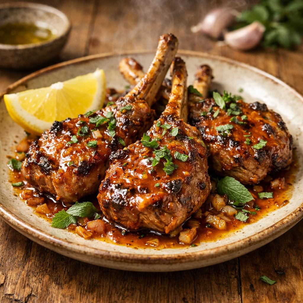 Côtelettes d'agneau Anasthésie