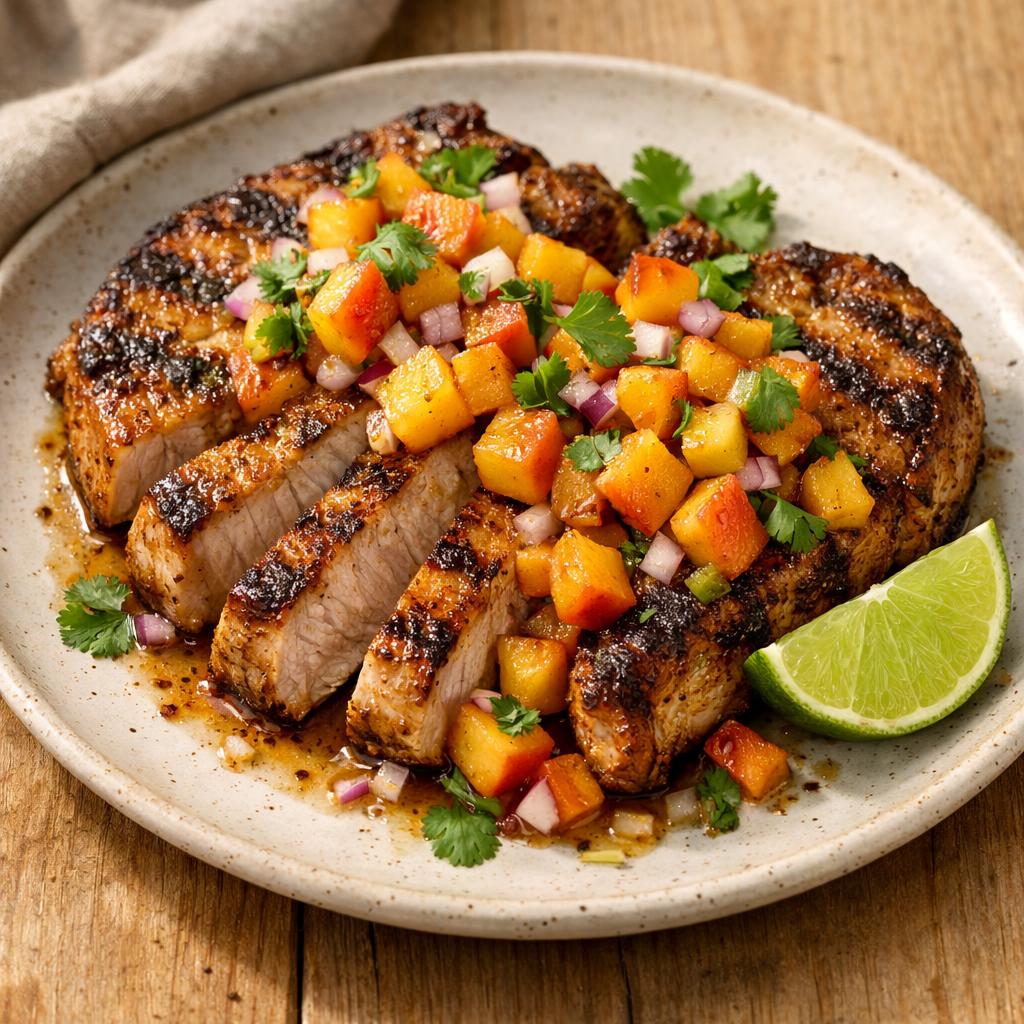 Côtelettes de porc Cajun