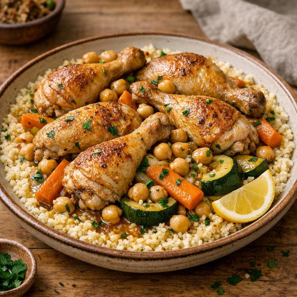 Couscous au poulet