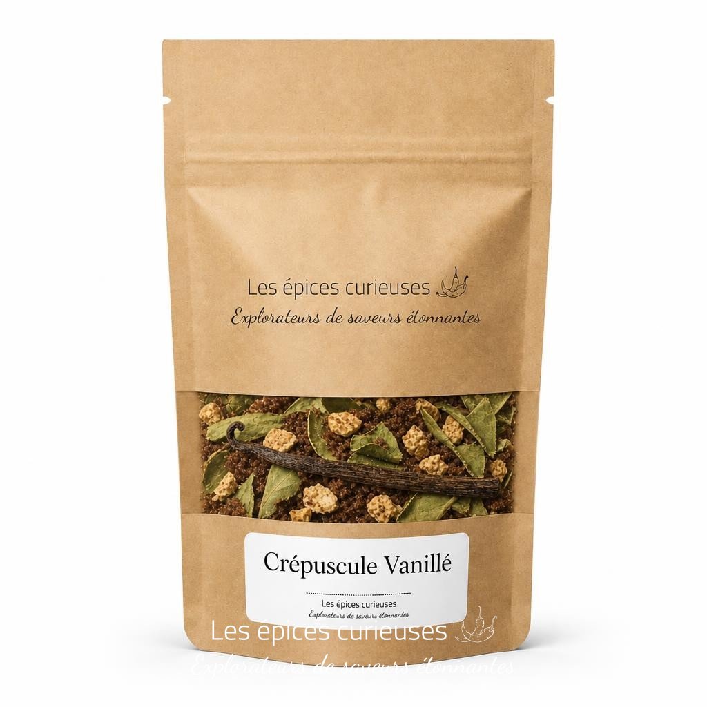 Crépuscule Vanillé - Packaging - Les Épices Curieuses