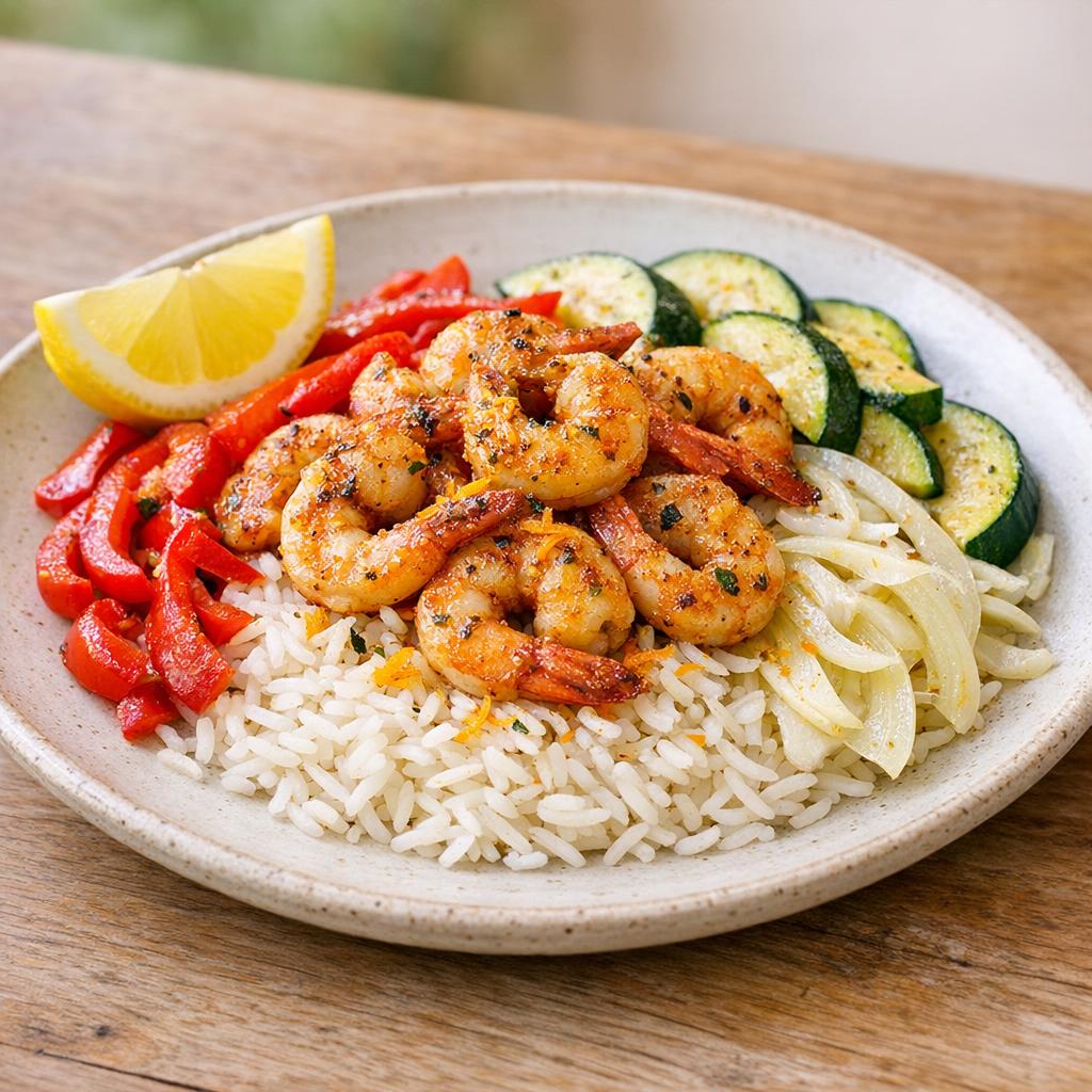 crevettes marinées