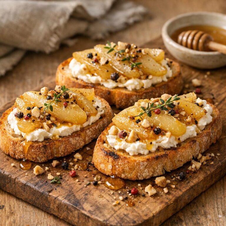 Crostini de chèvre