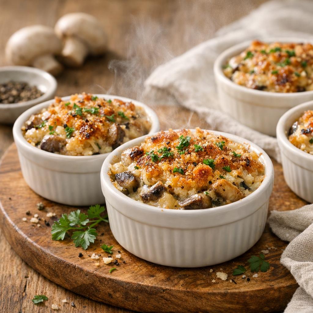 croustillants de champignons