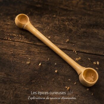Cuillère à épices en buis - Les Épices Curieuses