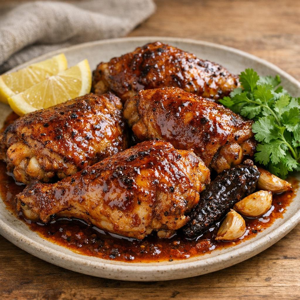 Cuisses de poulet au chipotle