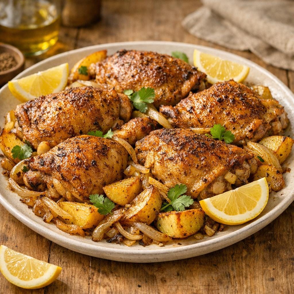 cuisses de poulet au cumin