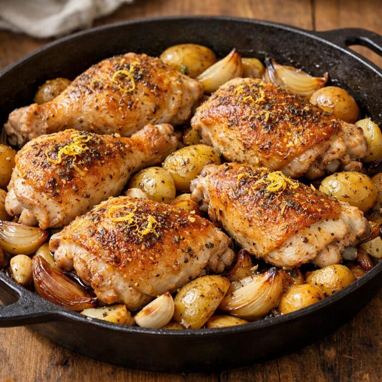 Cuisses de poulet au thym