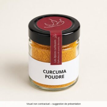 CURCUMA POUDRE - 40G - Bocal - Les Épices Curieuses