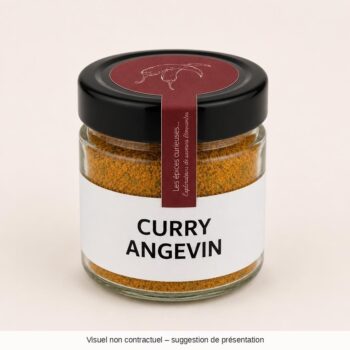 CURRY ANGEVIN - 40G - Bocal - Les Épices Curieuses