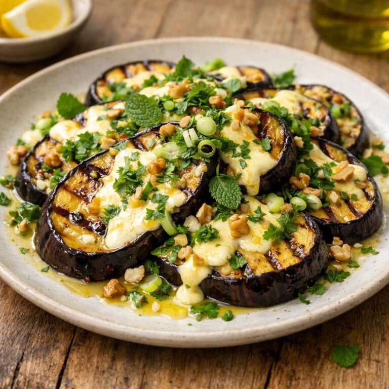 salade aubergines au curry