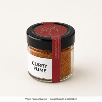 CURRY FUME - 40G - Bocal - Les Épices Curieuses