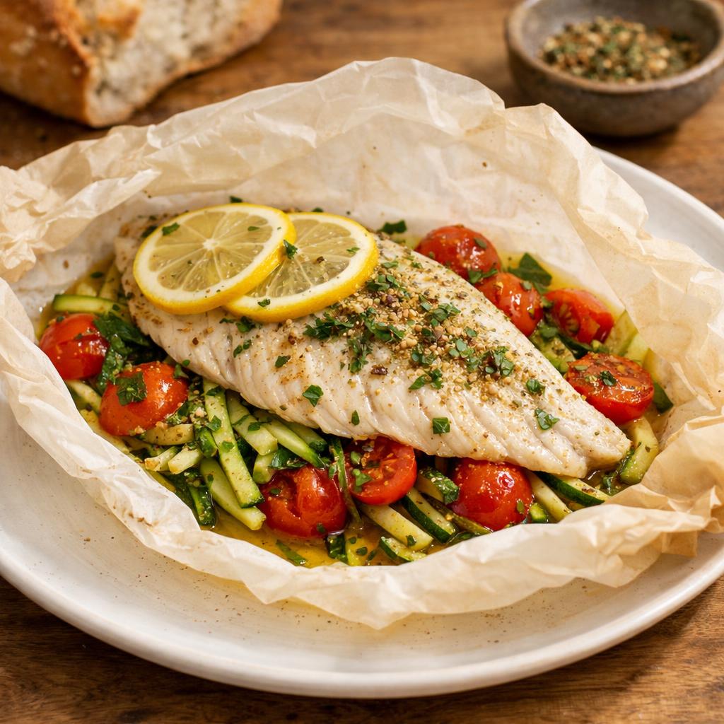 daurade en papillote