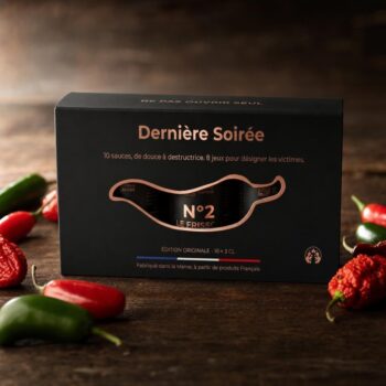 Dernière Soirée - pack de 10 sauces piquantes - Les Épices Curieuses