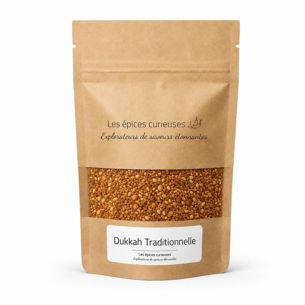 Dukkah Traditionnelle - Packaging - Les Épices Curieuses