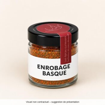 ENROBAGE BASQUE - 40G - Bocal - Les Épices Curieuses