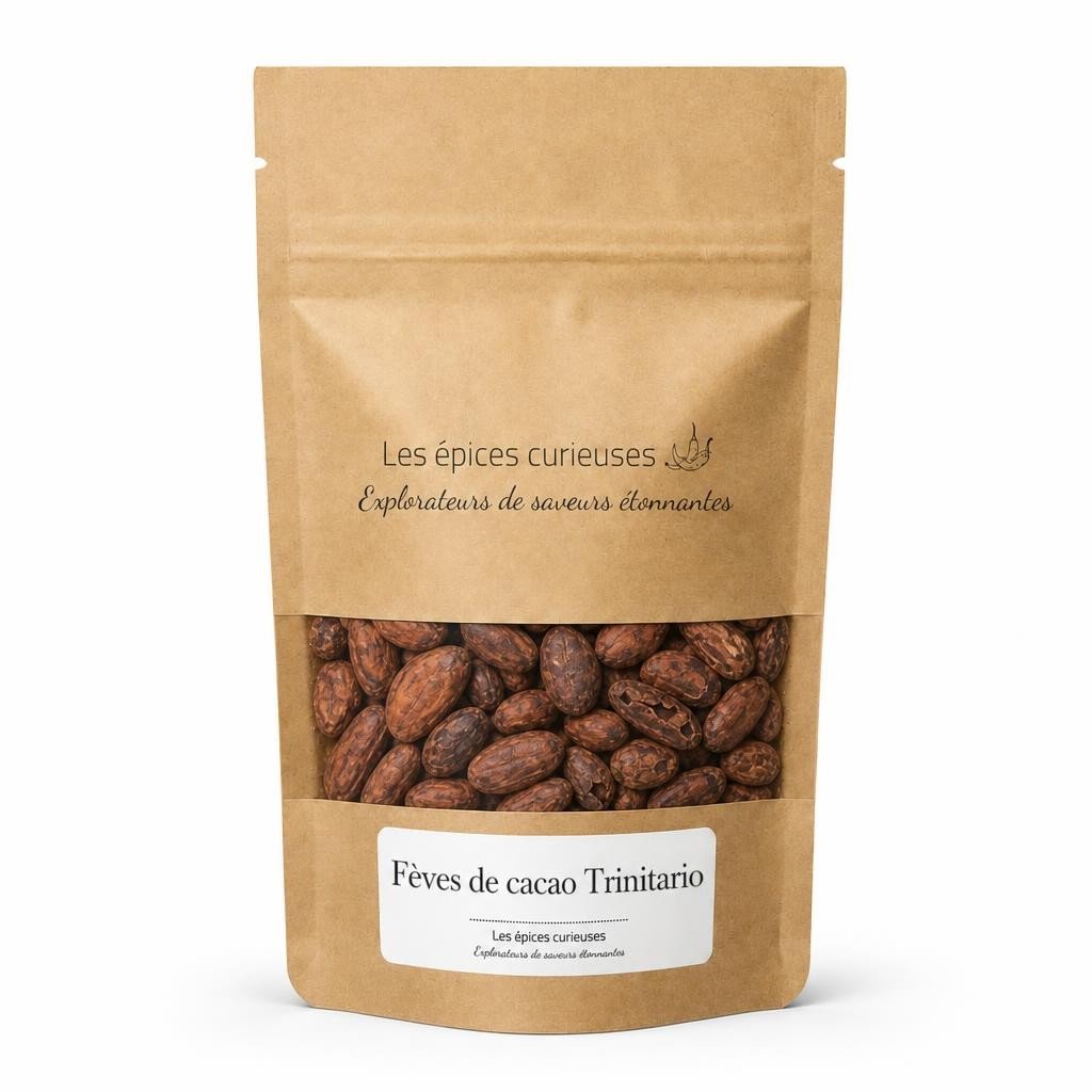 Fèves de cacao Trinitario - Packaging - Les Épices Curieuses