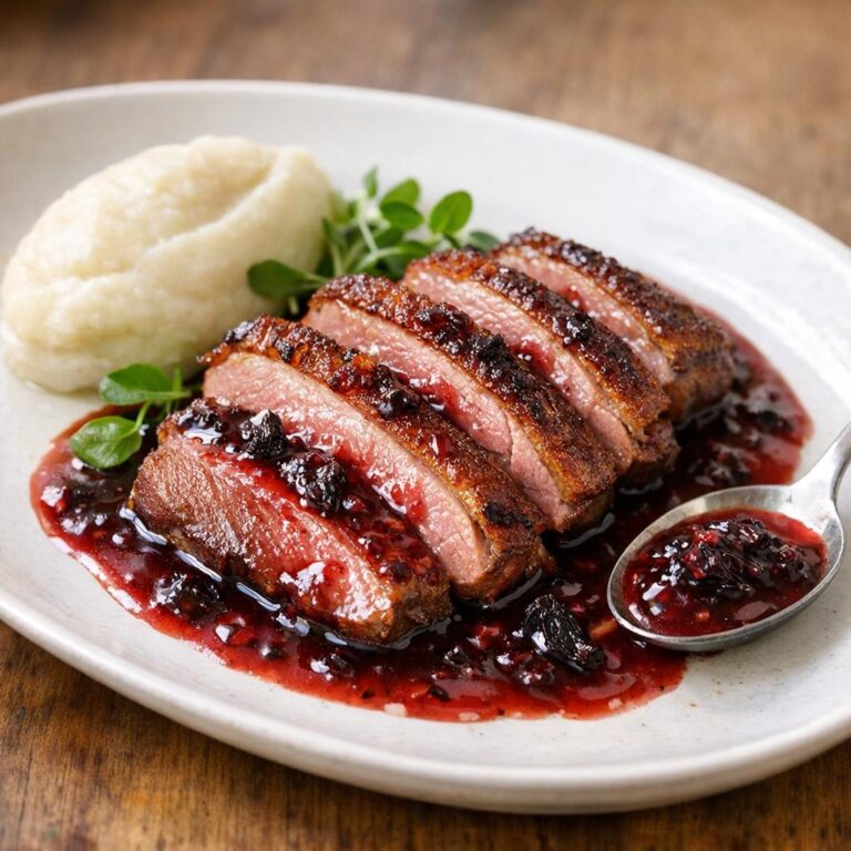 sauce hibiscus pour canard