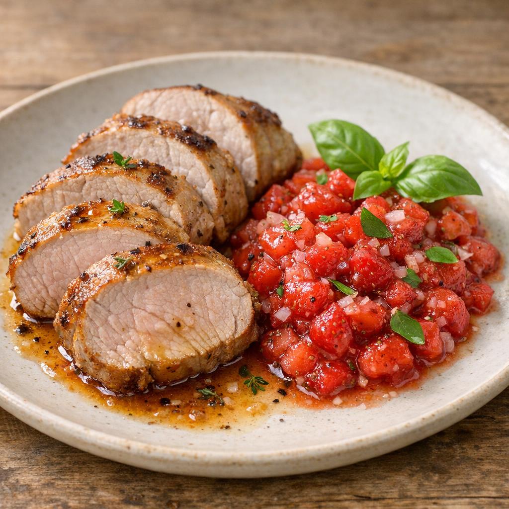 Filet de porc rôti