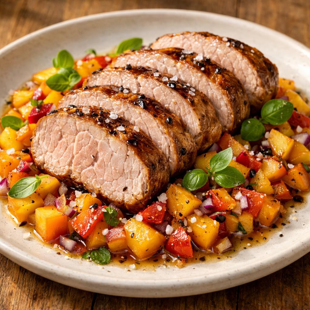 Filet de porc rôti