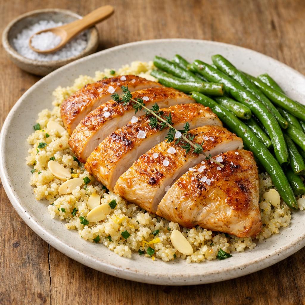Filet de poulet rôti