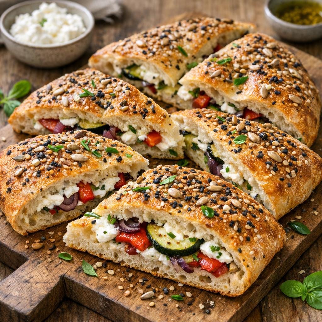 fougasse aux graines