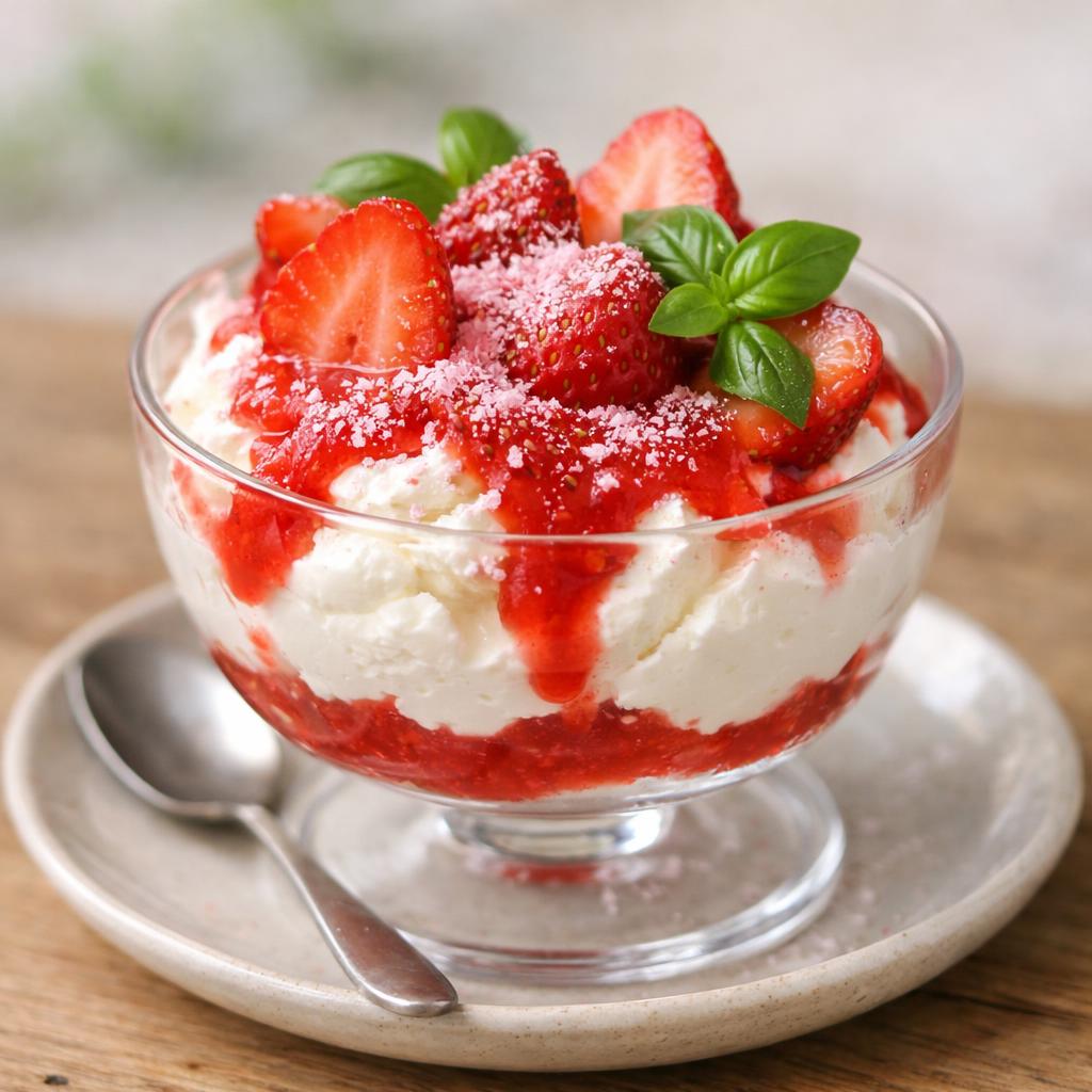 Fromage blanc glacé