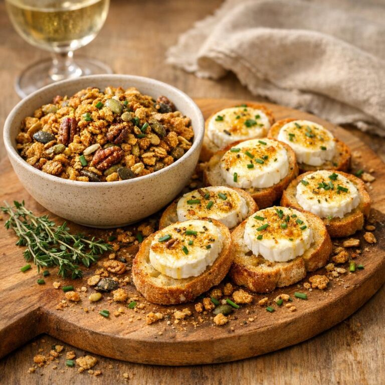 Granola salé au curry