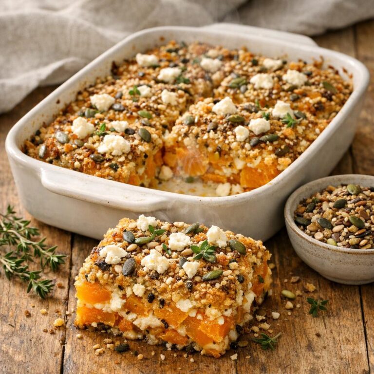 gratin courge chèvre