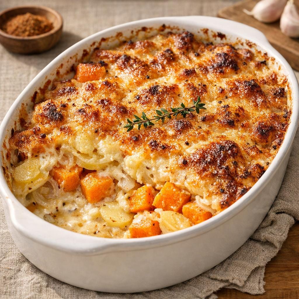 gratin courge macis