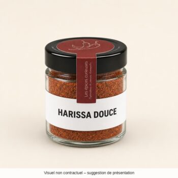 HARISSA DOUCE - 40G - Bocal - Les Épices Curieuses