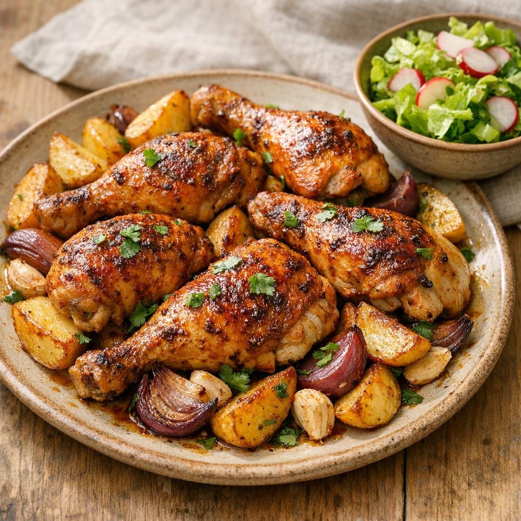 Harissa douce poulet