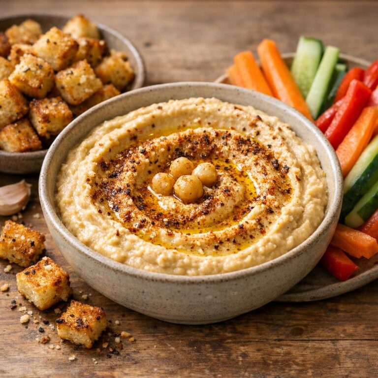 Houmous fumé à la Loire