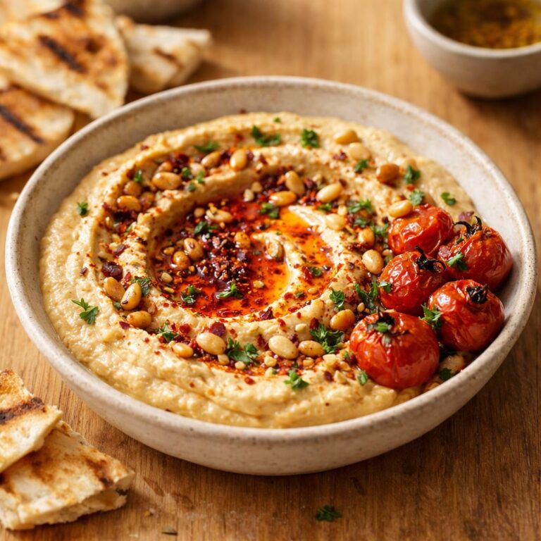 houmous piment niora
