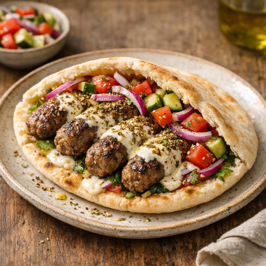 kefta agneau zaatar