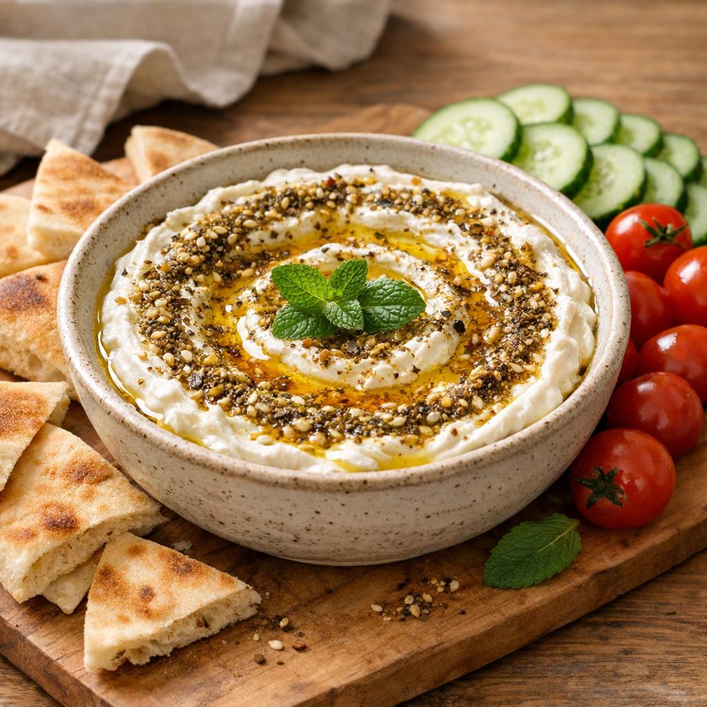 Labneh au zaatar